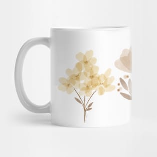 Watercolor Flowers Mug